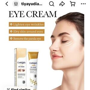 Collagen Eye Cream - White and Gold